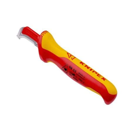 มีดปอกสายไฟด้ามฉนวนกันไฟฟ้า KNIPEX VDE1000V 98 55_1