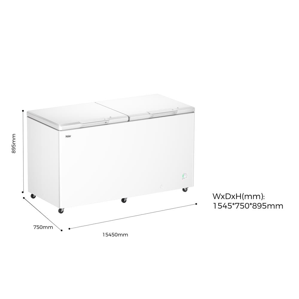ตู้แช่ 2 ระบบ HAIER HCF-568M 17.7 คิว สีขาว