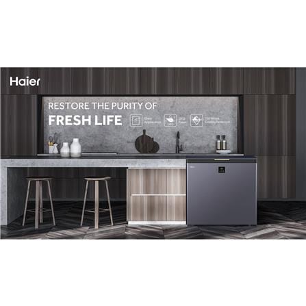 ตู้แช่ 2 ระบบ HAIER HCF-200GLF 7.1 คิว สีเทา_4