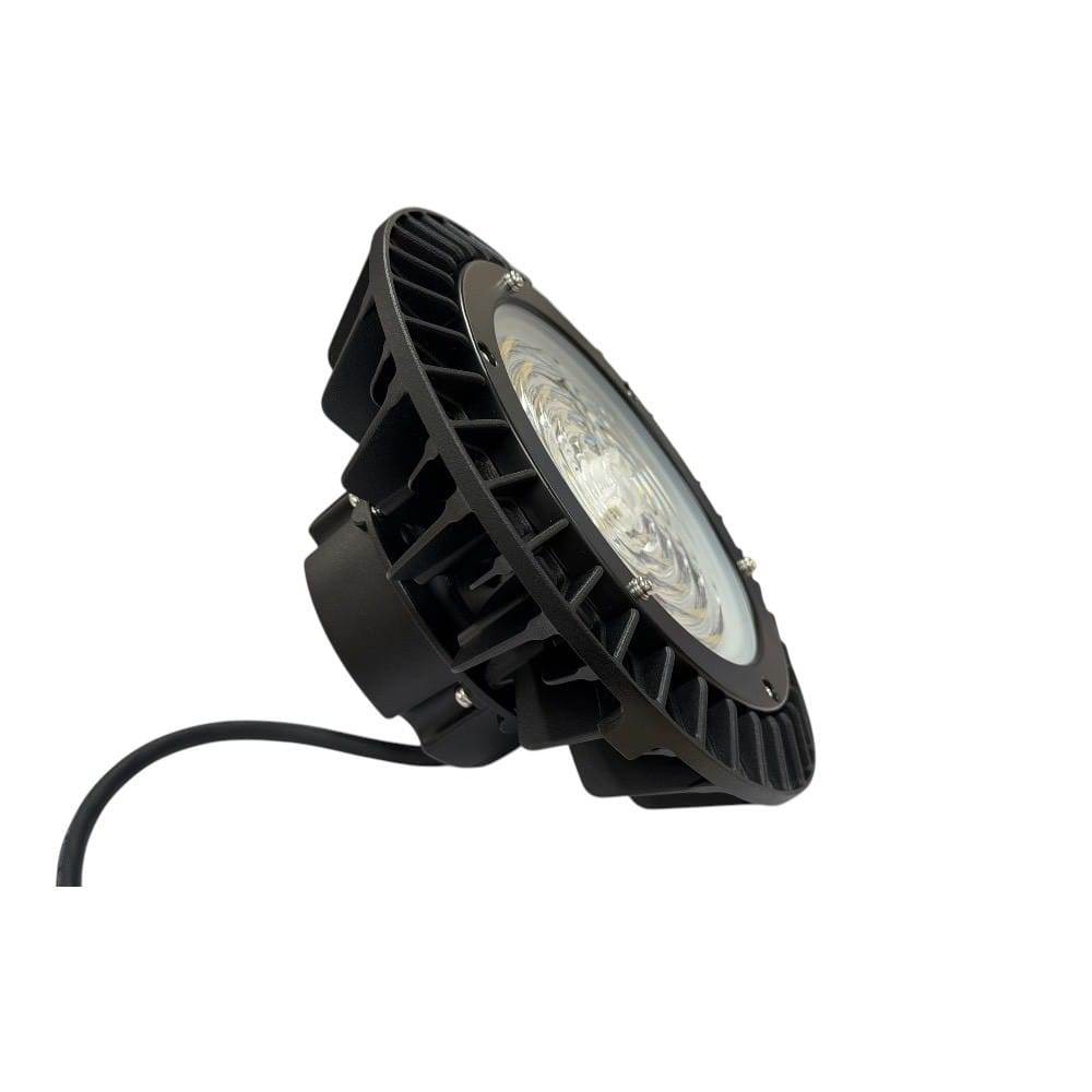โคมไฮเบย์ LED L&E HBL710 80 วัตต์ DAYLIGHT สีดำ