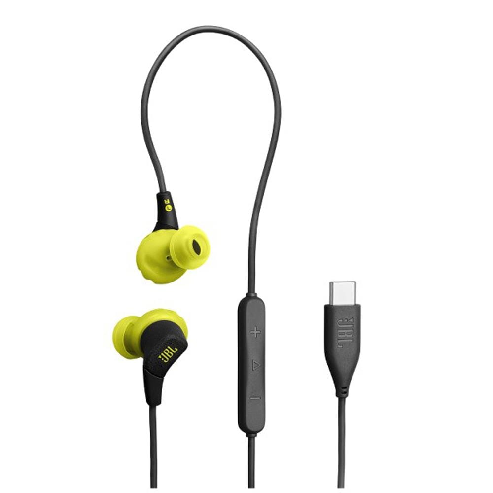 หูฟัง TYPE-C JBL ENDURANCE RUN 3C สีดำ/เหลือง