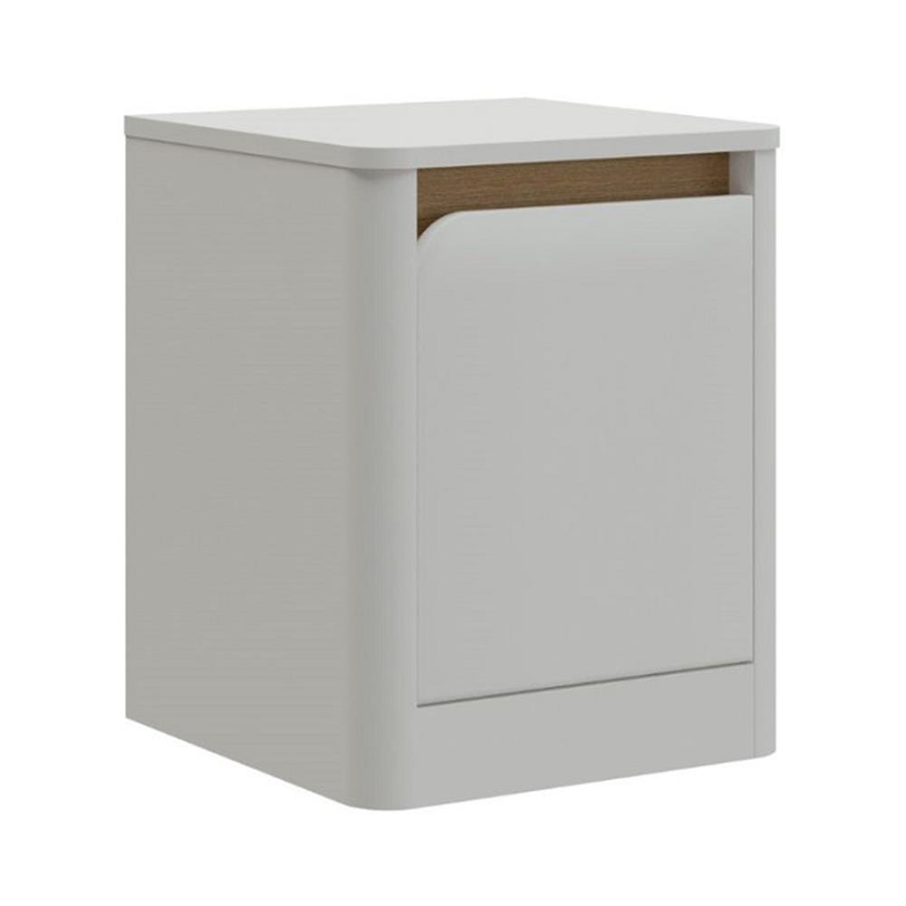 ตู้ข้างเตียง KONCEPT KAZE RIGHT 40 ซม. สีโอ๊ค/ขาว