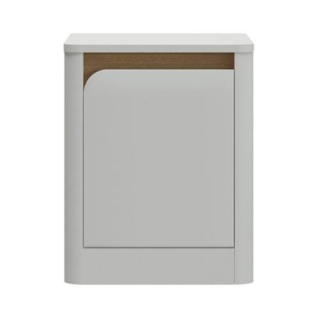 ตู้ข้างเตียง KONCEPT KAZE RIGHT 40 ซม. สีโอ๊ค/ขาว_0