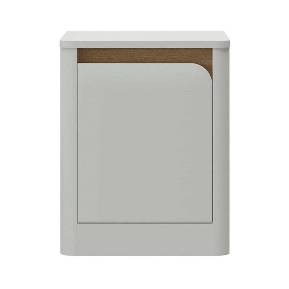 ตู้ข้างเตียง KONCEPT KAZE LEFT 40 ซม. สีโอ๊ค/ขาว