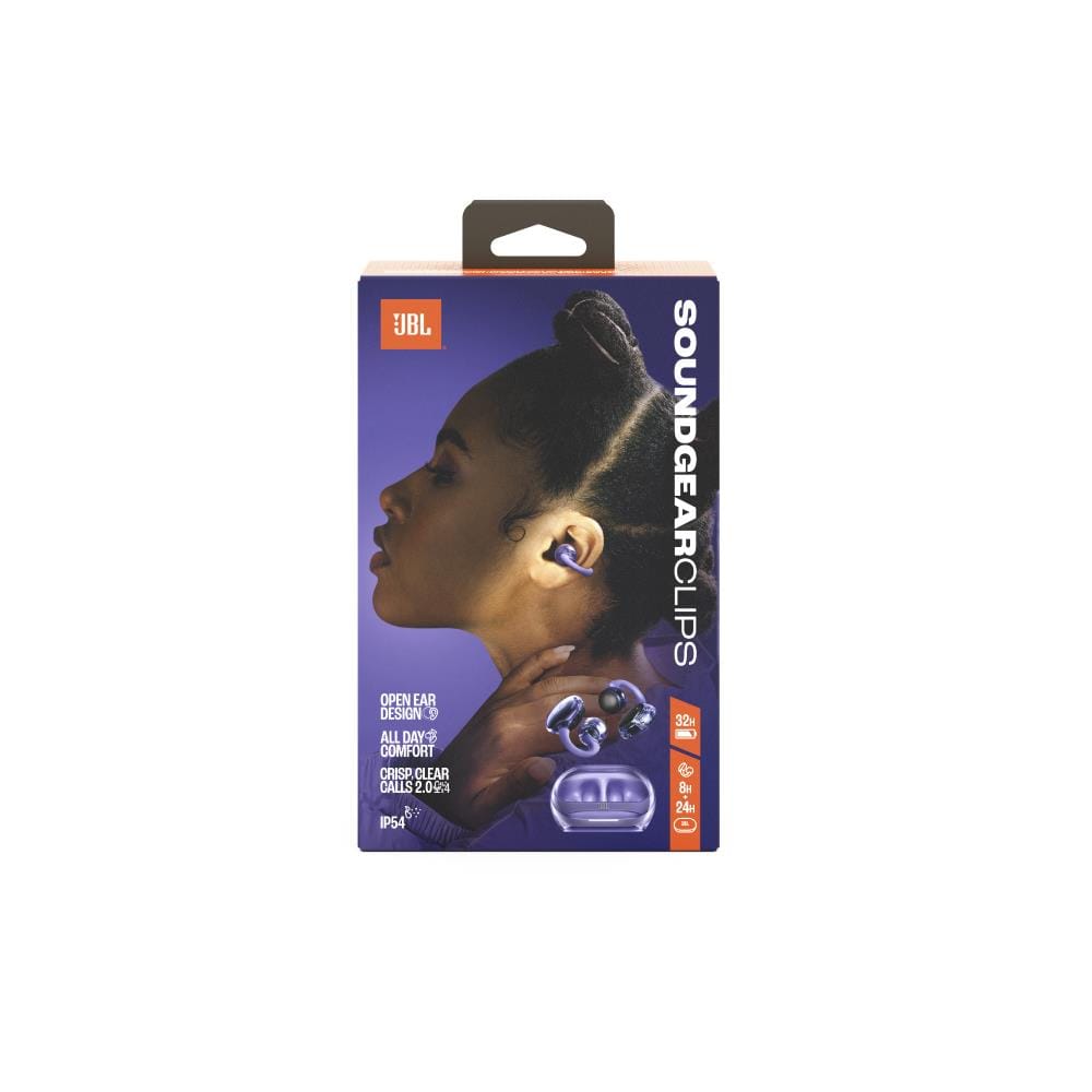 หูฟังไร้สาย JBL SOUNDGEAR CLIP สีม่วง