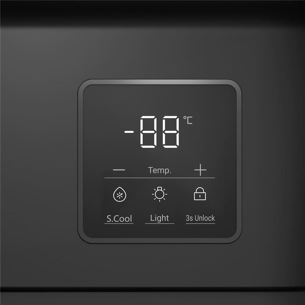 ตู้แช่เครื่องดื่ม 1 ประตู HAIER ICE BAR LC-90 3.2 คิว สีดำ