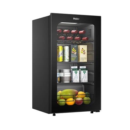 ตู้แช่เครื่องดื่ม 1 ประตู HAIER ICE BAR LC-90 3.2 คิว สีดำ_1