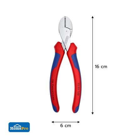 คีมปากเฉียงตัดสายไฟ KNIPEX 73 05 160 160 มม._4