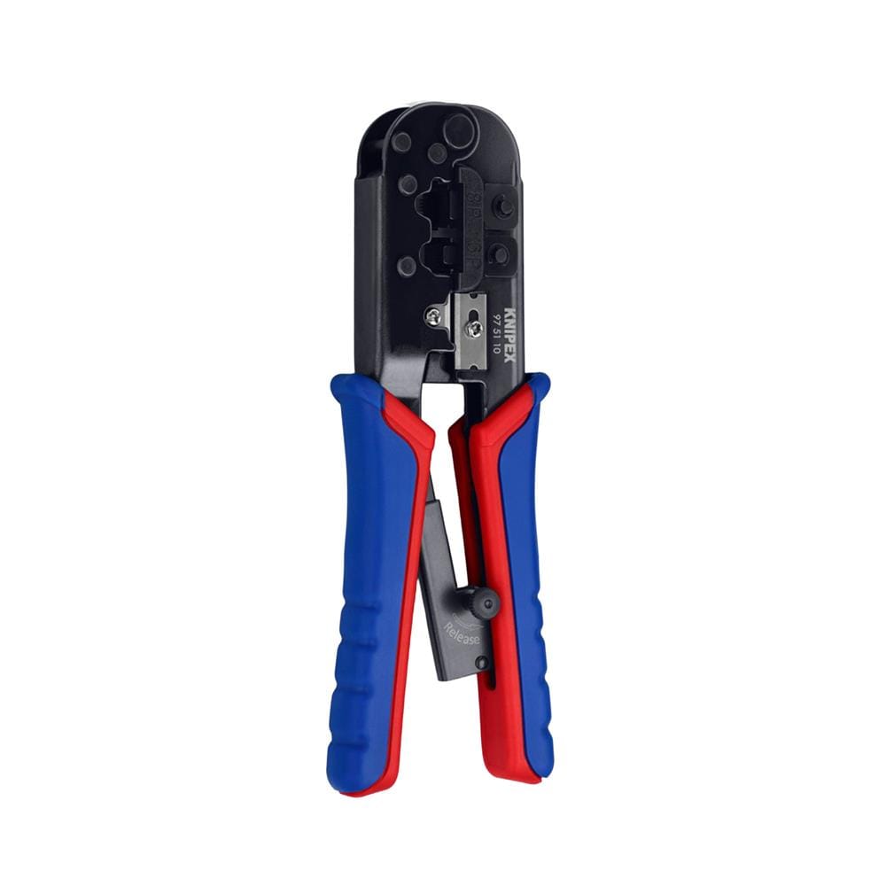 คีมย้ำสายไฟและสายแลน KNIPEX 97 51 10 190 มม.