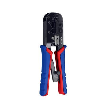 คีมย้ำสายไฟและสายแลน KNIPEX 97 51 10 190 มม._0
