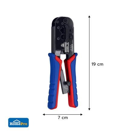 คีมย้ำสายไฟและสายแลน KNIPEX 97 51 10 190 มม._5