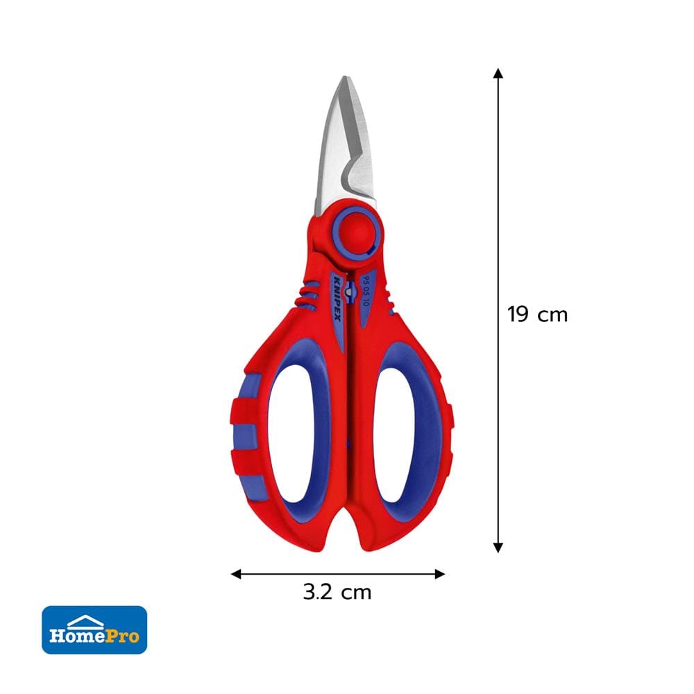 กรรไกรช่างไฟฟ้าเอนกประสงค์ KNIPEX 95 05 10 SB