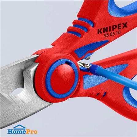 กรรไกรช่างไฟฟ้าเอนกประสงค์ KNIPEX 95 05 10 SB_3