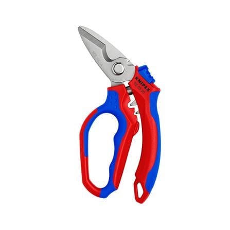 กรรไกรตัดสายไฟฟ้าแบบมุมเอียง KNIPEX 95 05 20 SB_0