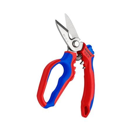 กรรไกรตัดสายไฟฟ้าแบบมุมเอียง KNIPEX 95 05 20 SB_1