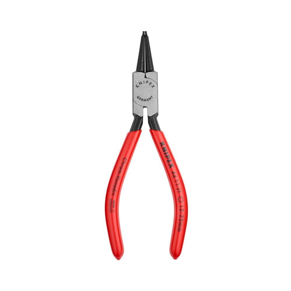 คีมหุบแหวนปากตรง ด้ามพลาสติก 12-25 มม. KNIPEX 44 11 J1