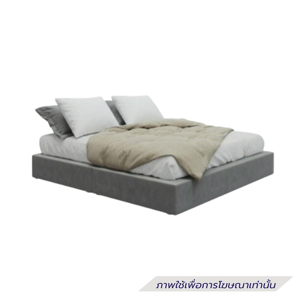 เตียง 5 ฟุต SB FURNITURE SNIZZ 19253378 สีเทาอ่อน