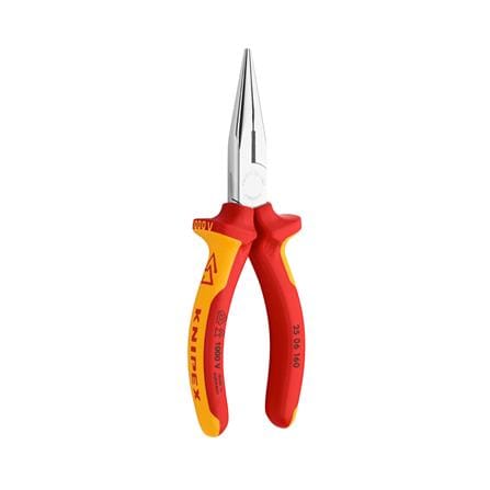 คีมปากแหลม ด้ามกันไฟฟ้า VDE1000V KNIPEX 25 06 160 6.5 นิ้ว_0