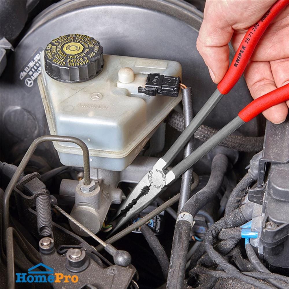 คีมปากแหลมตรงคอยาวพิเศษ KNIPEX 28 71 280