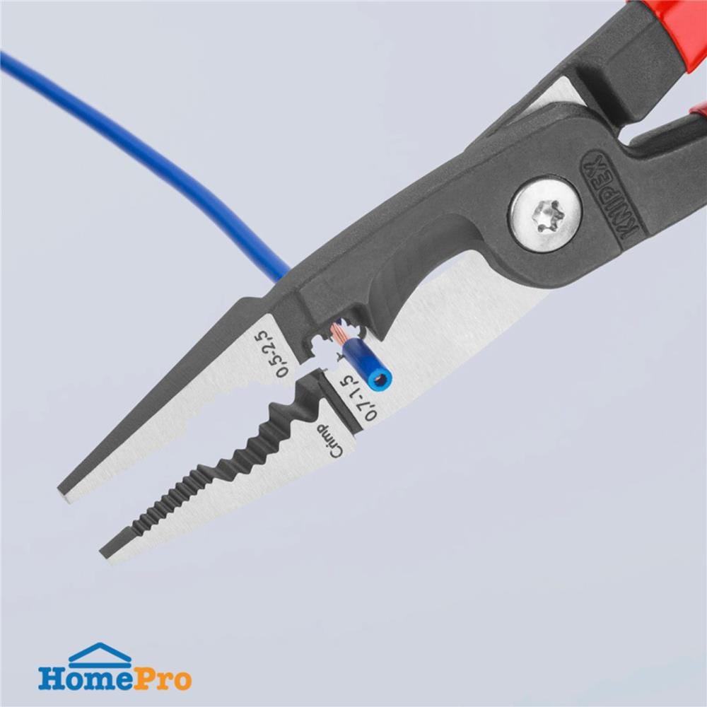 คีมอเนกประสงค์สำหรับงานไฟฟ้า 6in1 KNIPEX 13 81 200 8 นิ้ว