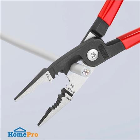 คีมอเนกประสงค์สำหรับงานไฟฟ้า 6in1 KNIPEX 13 81 200 8 นิ้ว_4