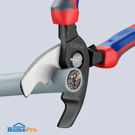 กรรไกรตัดสายเคเบิ้ลปาก 2 ชั้น KNIPEX 95 12 200_2