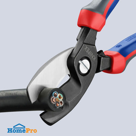 กรรไกรตัดสายเคเบิ้ลปาก 2 ชั้น KNIPEX 95 12 200_3