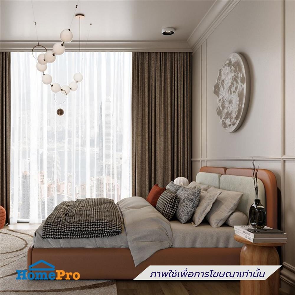เตียง 6 ฟุต SB FURNITURE BELLINGTON 19252011 สีน้ำตาลอิฐ