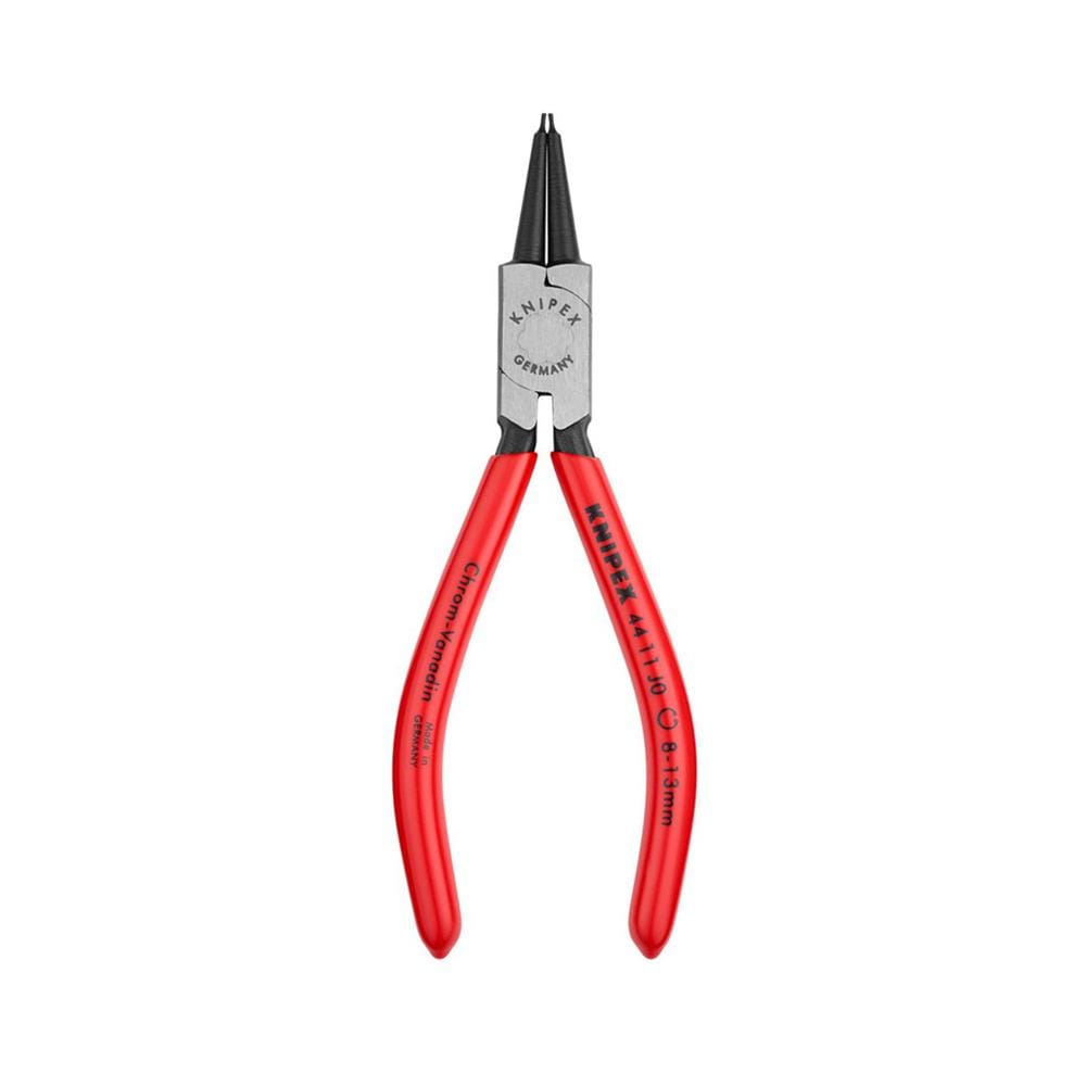 คีมหุบแหวนปากตรง ด้ามพลาสติก 8-13 มม. KNIPEX 44 11 J0
