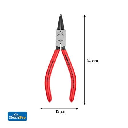 คีมหุบแหวนปากตรง ด้ามพลาสติก 8-13 มม. KNIPEX 44 11 J0_3