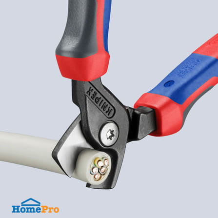 คีมตัดสายเคเบิ้ล 160 มม. ด้ามยาง KNIPEX 95 12 160_3