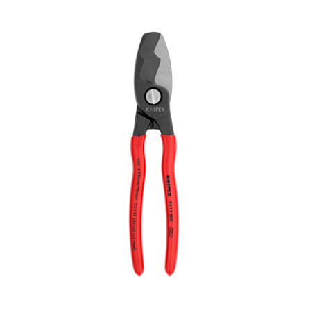 กรรไกรตัดสายเคเบิ้ลปาก 2 ชั้น KNIPEX 95 11 200_0