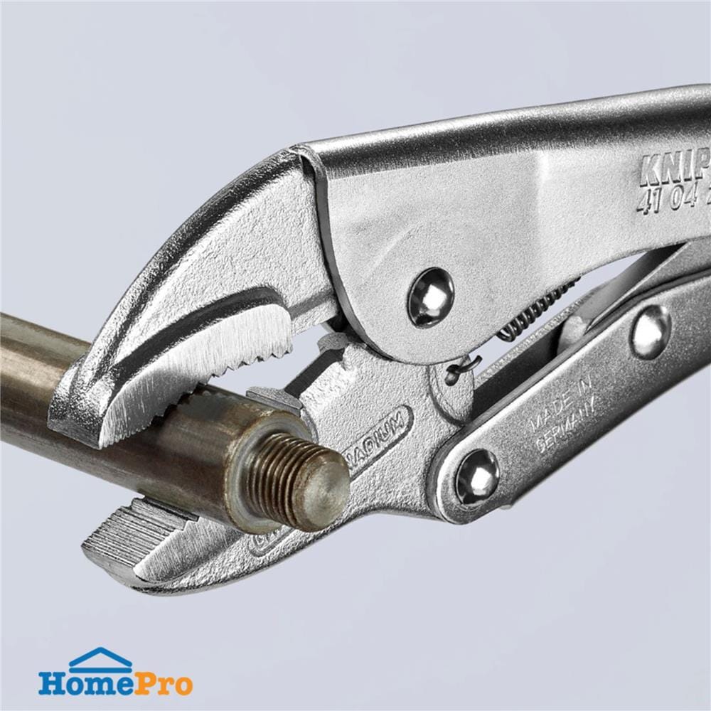 คีมล็อคปากโค้ง KNIPEX 41 04 250