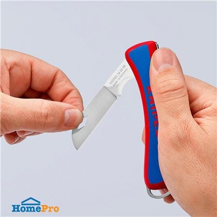 มีดพับอเนกประสงค์สำหรับช่างไฟฟ้า KNIPEX 16 20 50 SB_2