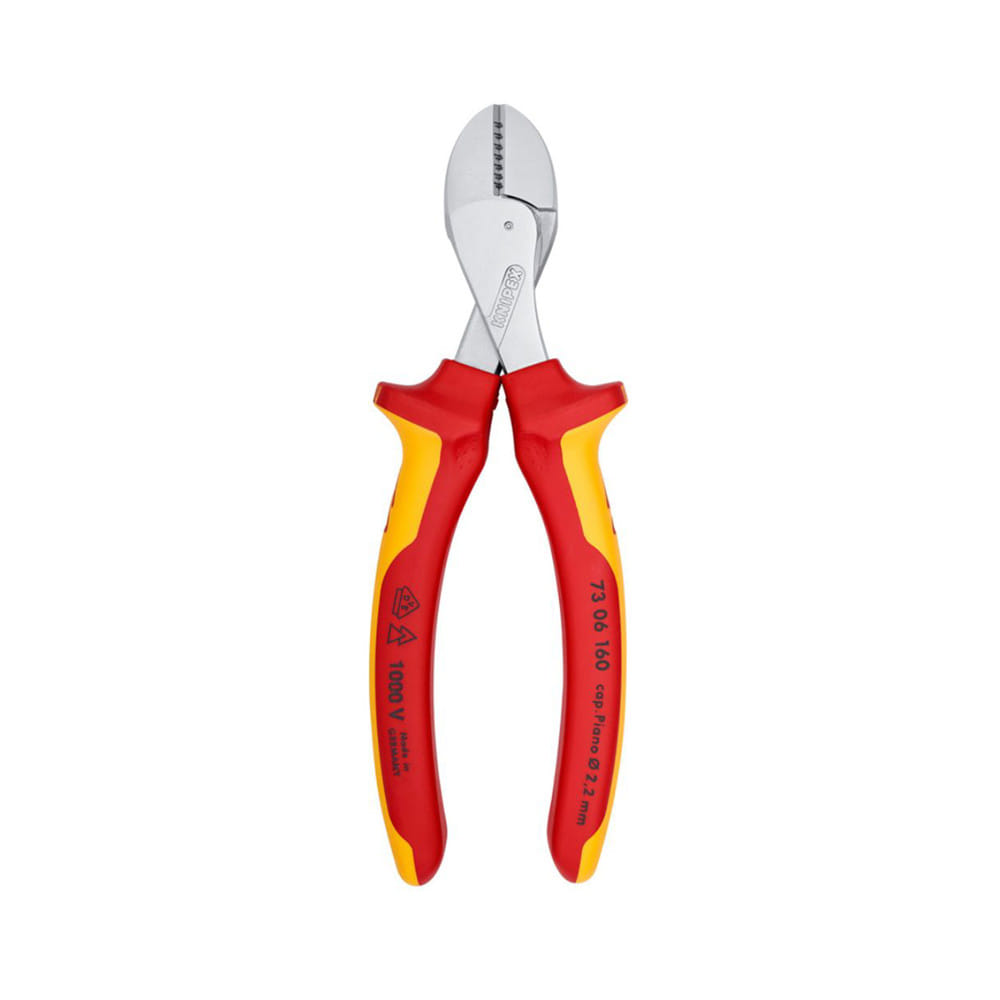 คีมตัดปากเฉียงตัดสายไฟ KNIPEX 73 06 160 160 มม.