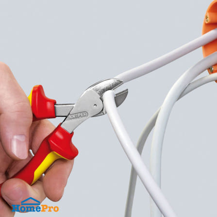 คีมตัดปากเฉียงตัดสายไฟ KNIPEX 73 06 160 160 มม._5