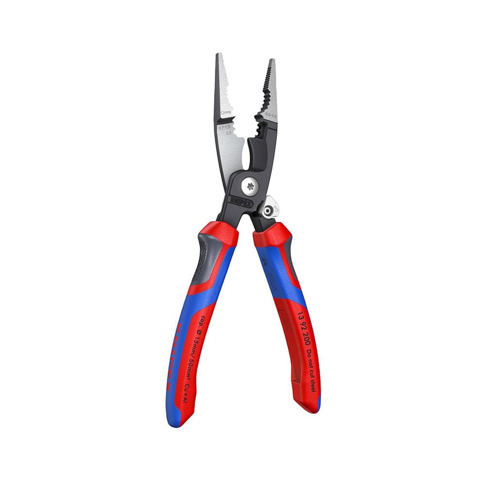 คีมงานไฟฟ้า 6IN1 ด้ามยาง KNIPEX 13 92 200