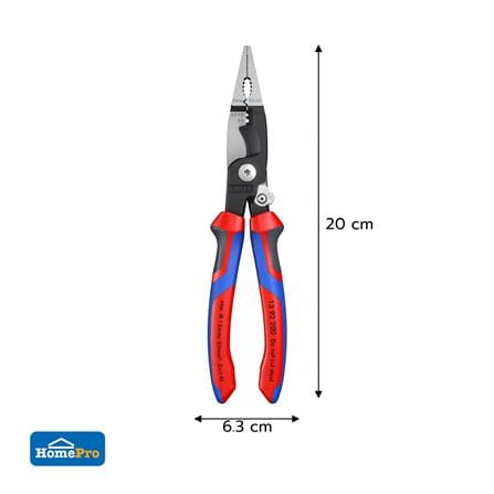 คีมงานไฟฟ้า 6IN1 ด้ามยาง KNIPEX 13 92 200_3