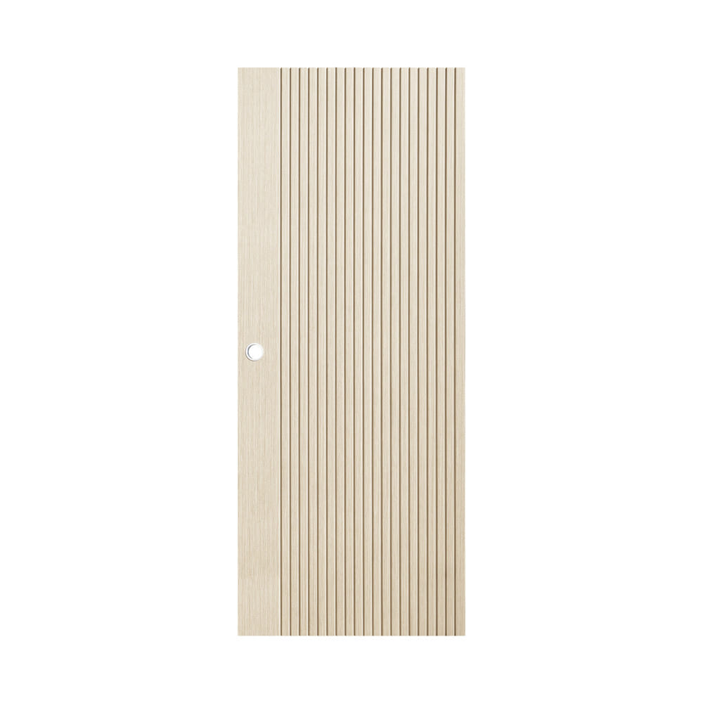 ประตูภายใน UPVC เจาะลูกบิด ECO-DOOR UX-ASH 80x200 ซม. สีแอช