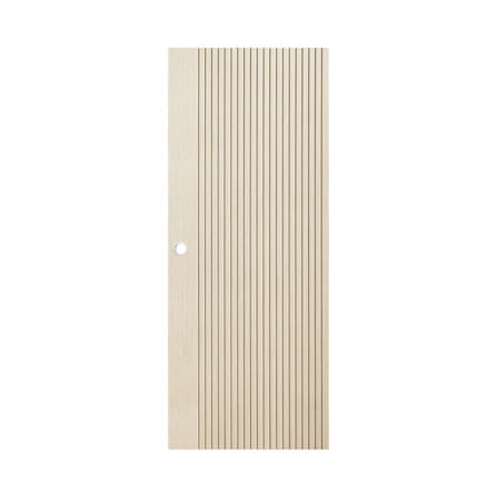 ประตูภายใน UPVC เจาะลูกบิด ECO-DOOR UX-ASH 80x200 ซม. สีแอช_0