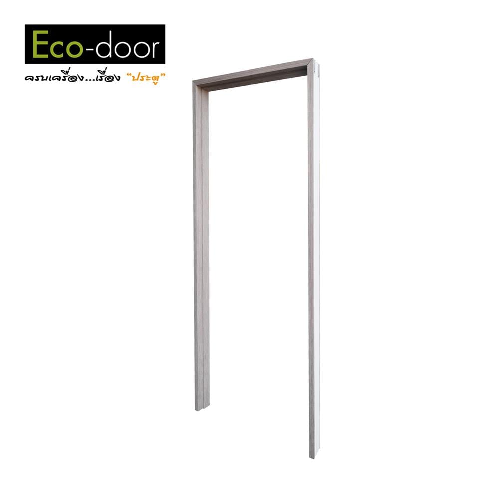 วงกบประตู UPVC ECO-DOOR UF-100 70x200 ซม. สีเทาอ่อน