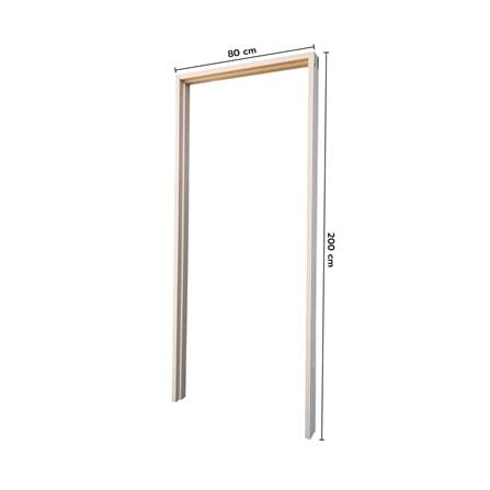 วงกบประตู UPVC ECO-DOOR UF-100 80x200 ซม. สีแอช_5