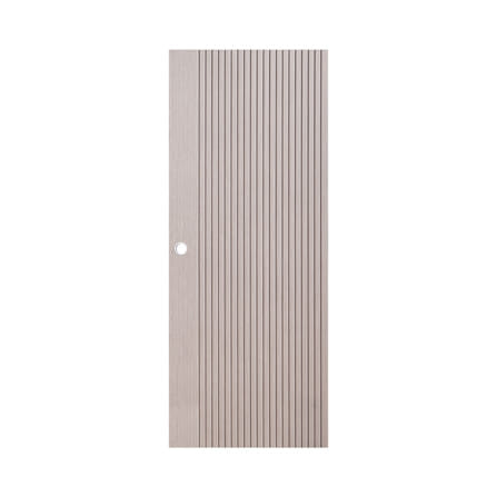 ประตูภายใน UPVC เจาะลูกบิด ECO-DOOR UX-GRAY 80x200 ซม. สีเทาอ่อน_0