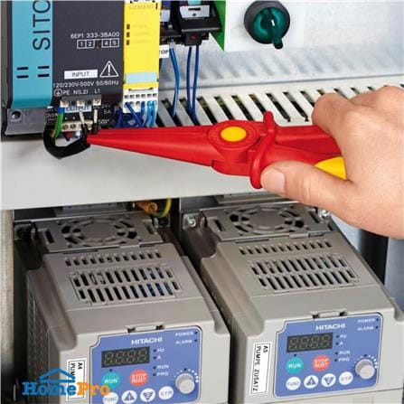 คีมปากแหลม หุ้มฉนวน VDE KNIPEX 98 62 02 220 มม._2
