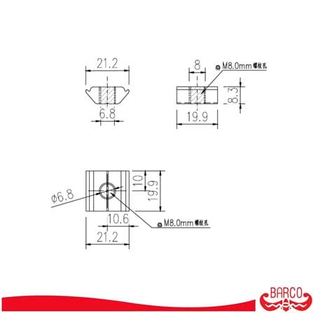 ขายึดรางสำหรับโซลาเซลล์ BARCO_5