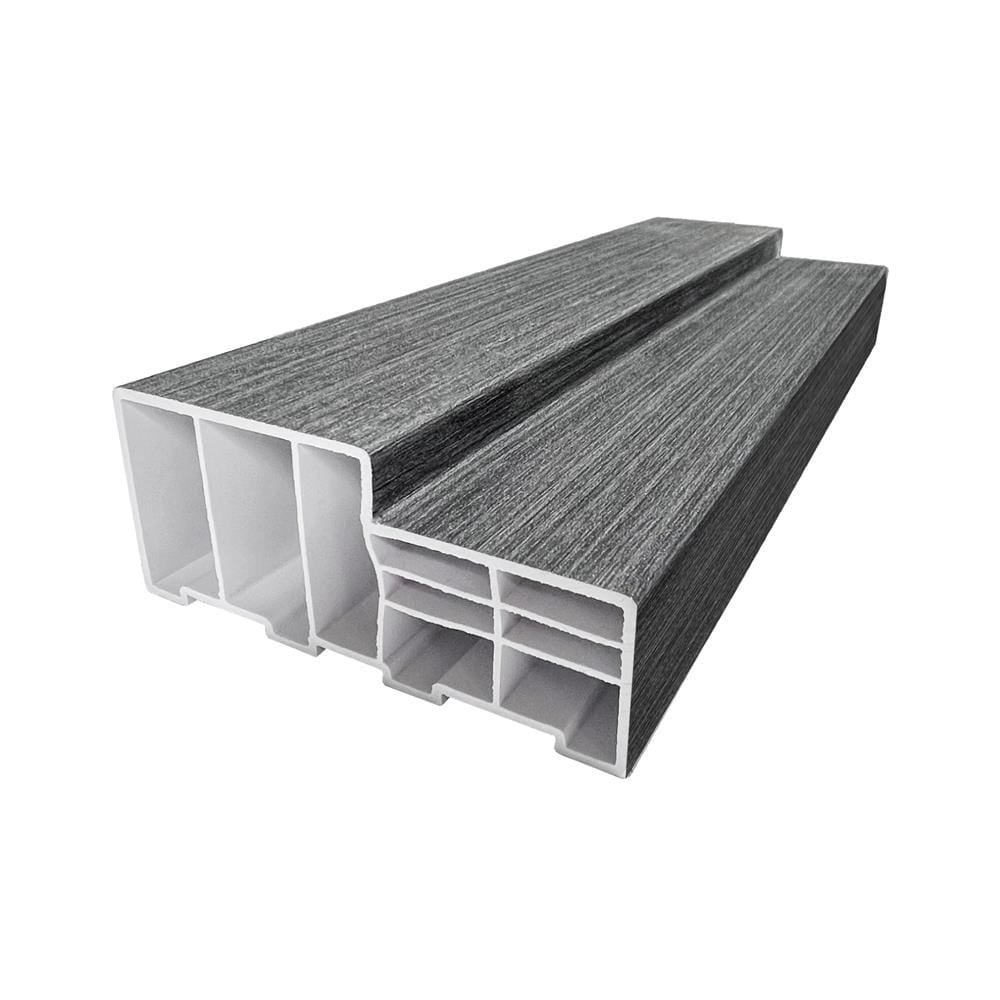 วงกบประตู UPVC ECO-DOOR UF-100 70x200 ซม. สีเทาเข้ม