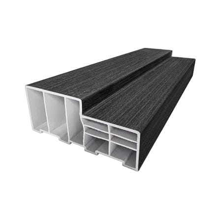 วงกบประตู UPVC ECO-DOOR UF-100 70x200 ซม. สีเทาดำ_2