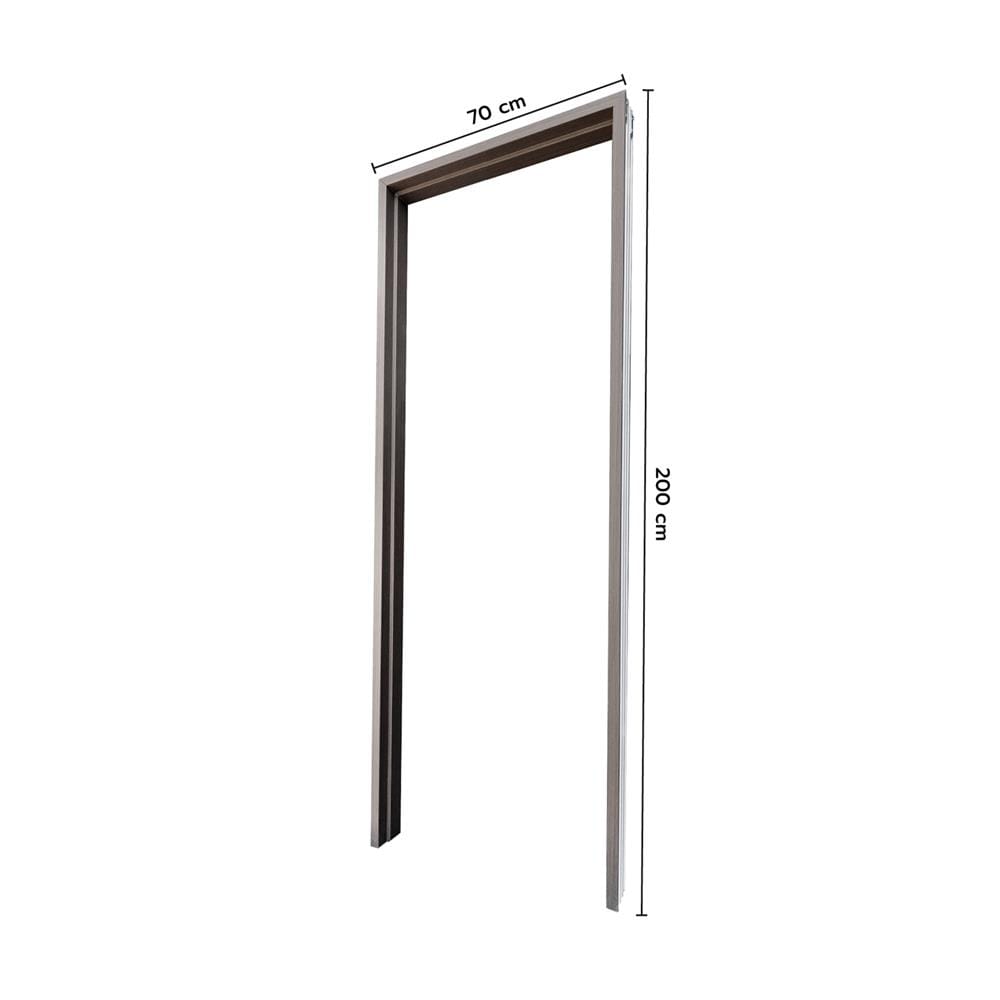 วงกบประตู UPVC ECO-DOOR UF-100 70x200 ซม. สีโอ๊ค