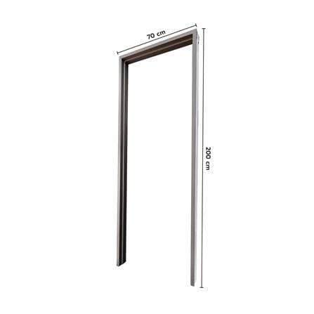 วงกบประตู UPVC ECO-DOOR UF-100 70x200 ซม. สีโอ๊ค_5