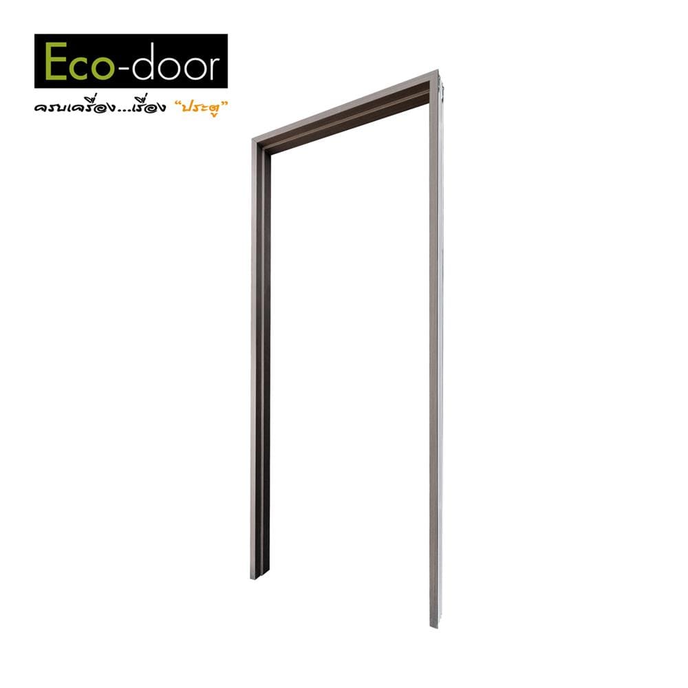 วงกบประตู UPVC ECO-DOOR UF-100 80x200 ซม. สีโอ๊ค